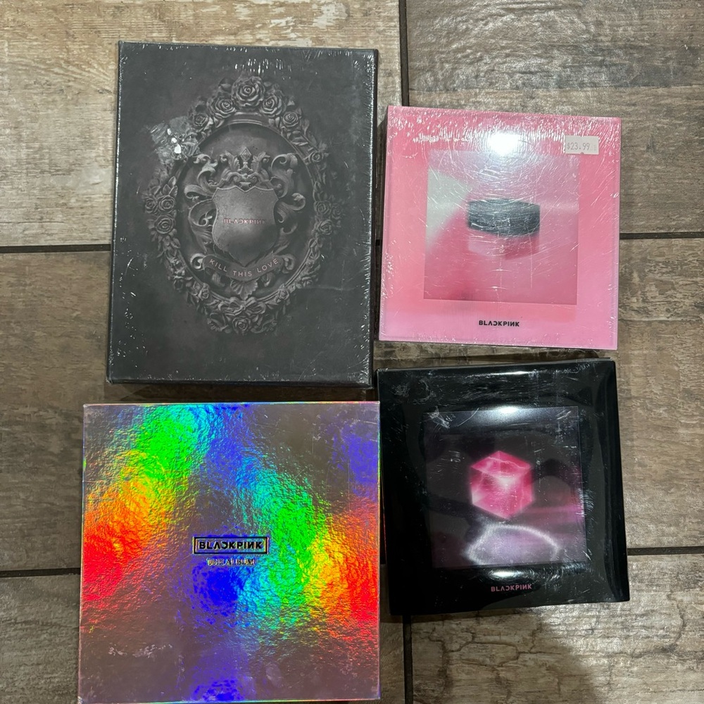 Blackpink albums - The Album,Born Pink, Square Up, and Kill This Love Collection